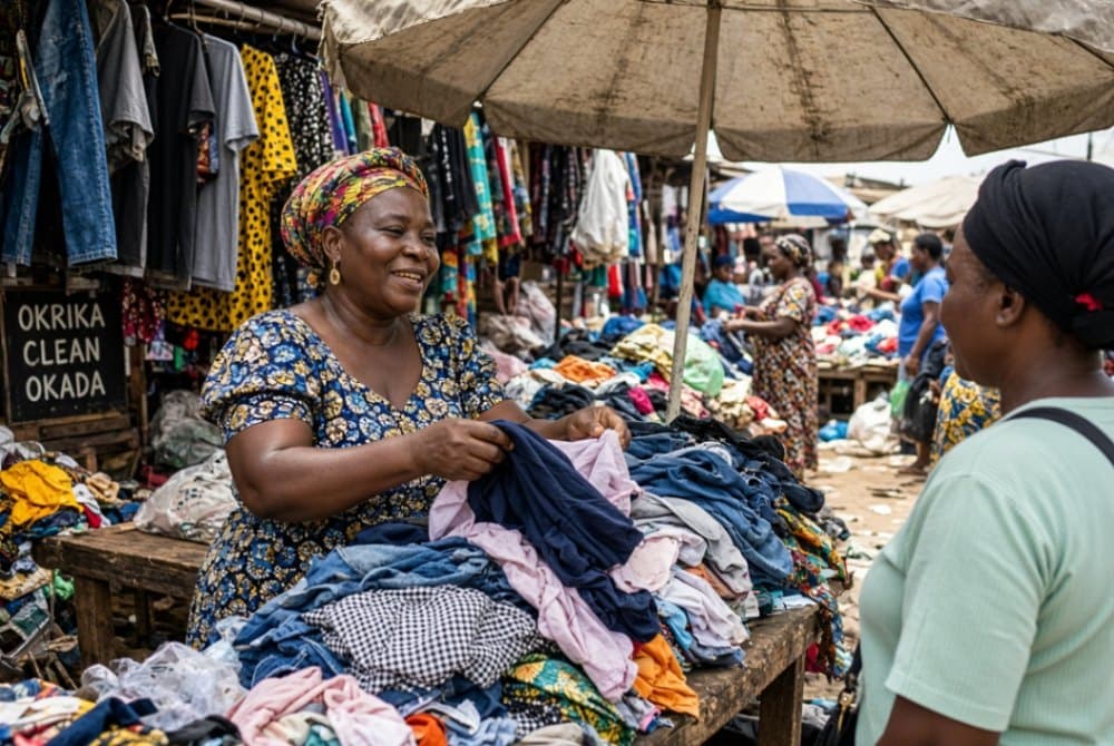 A Day in the Life of a Lagos Thrift Market Seller