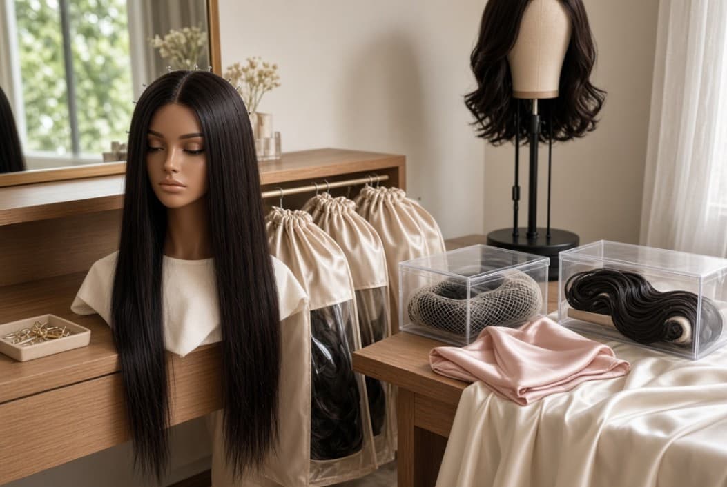 How to Store Wigs and Hair Extensions So They Last Longer